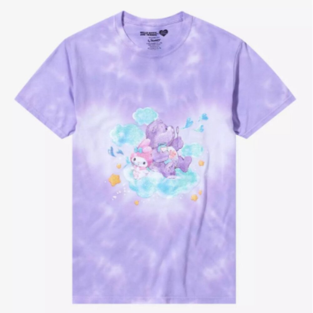 Hot Topic Hello Kitty And Friends X Care Bears My Melody Share Bear Glitter